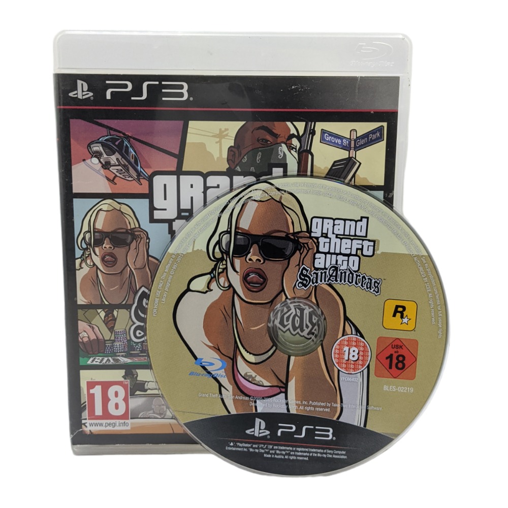 Grand Theft Auto San Andreas PlayStation 3 Game Own4Less